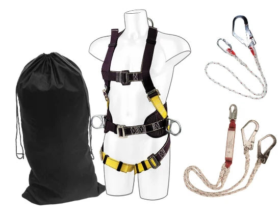 Portwest - Safety Harness Construction Kit  - Black Finish
