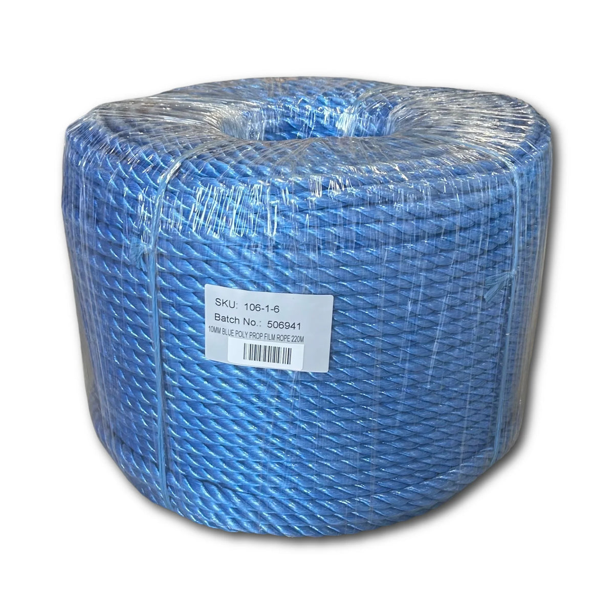 Duct Draw Rope  - 10mm Blue Polypropylene 220m