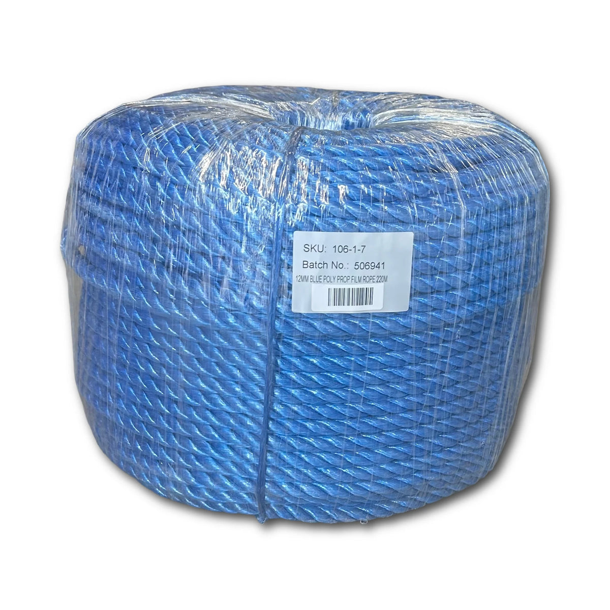 Duct Draw Rope  - 12mm Blue Polypropylene 220m