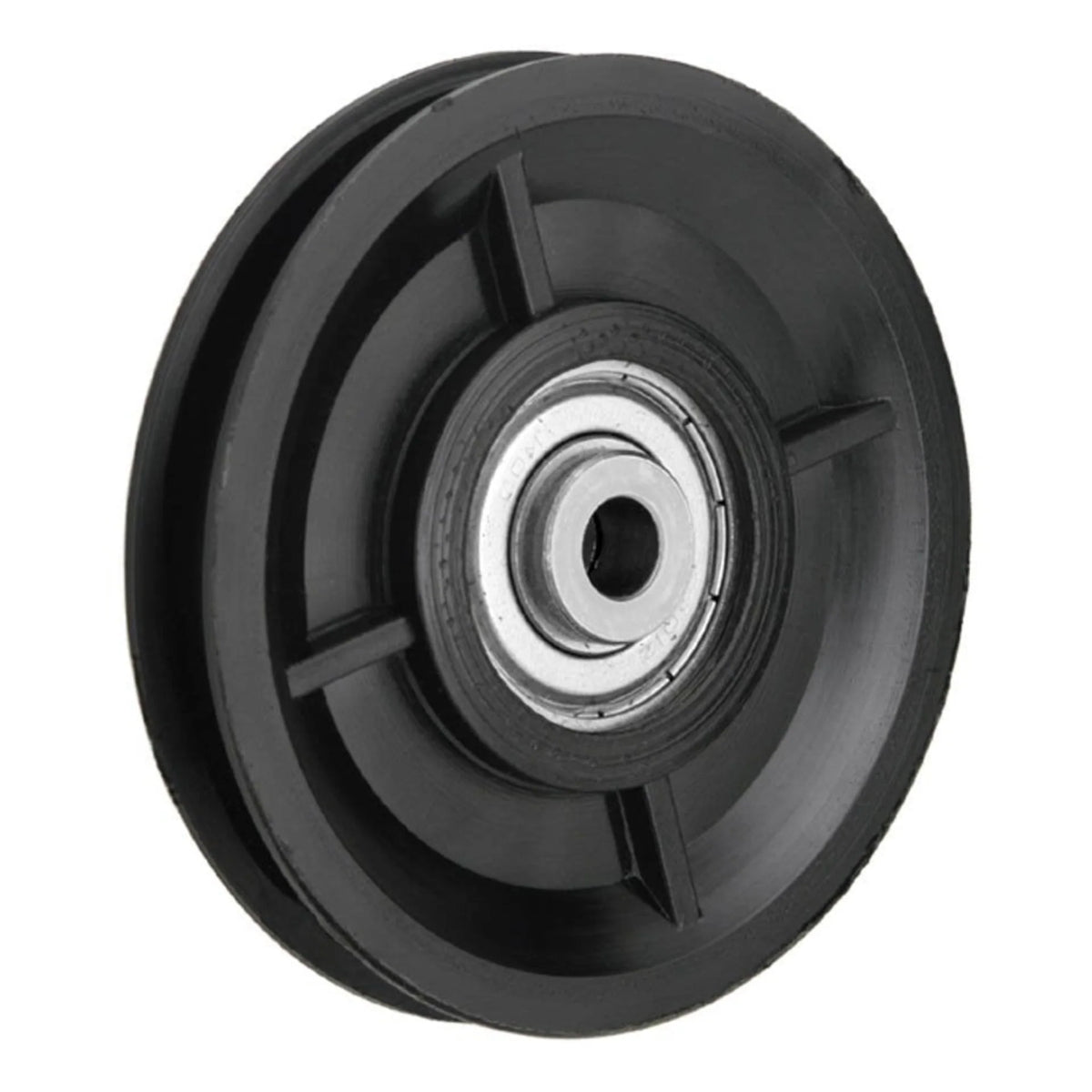 Polyamide Black Pulley with Ball Bearings ETT-104P | 60–150kg Capacity