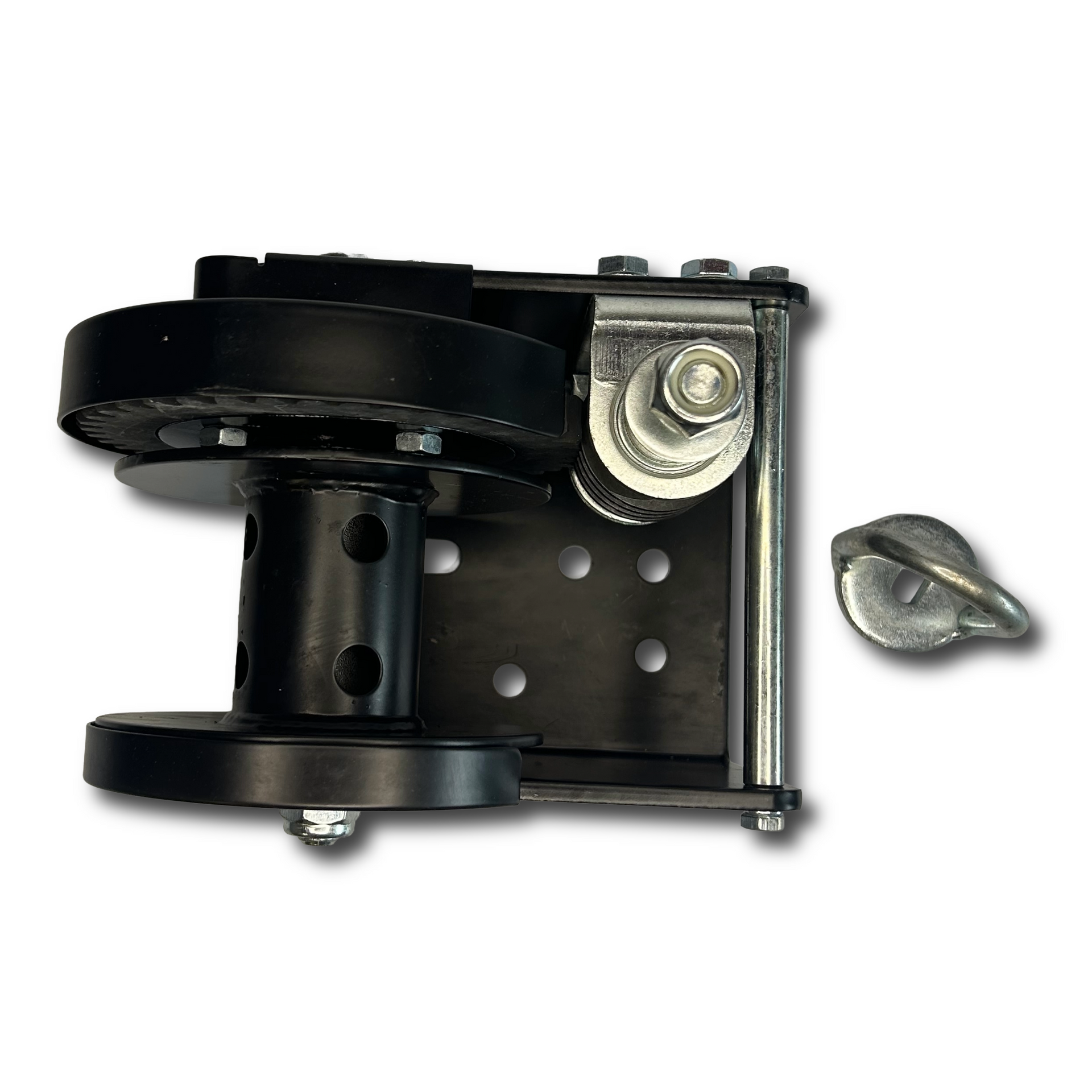Tiger HW-2000 Single drum hand winch  with loop drive top view