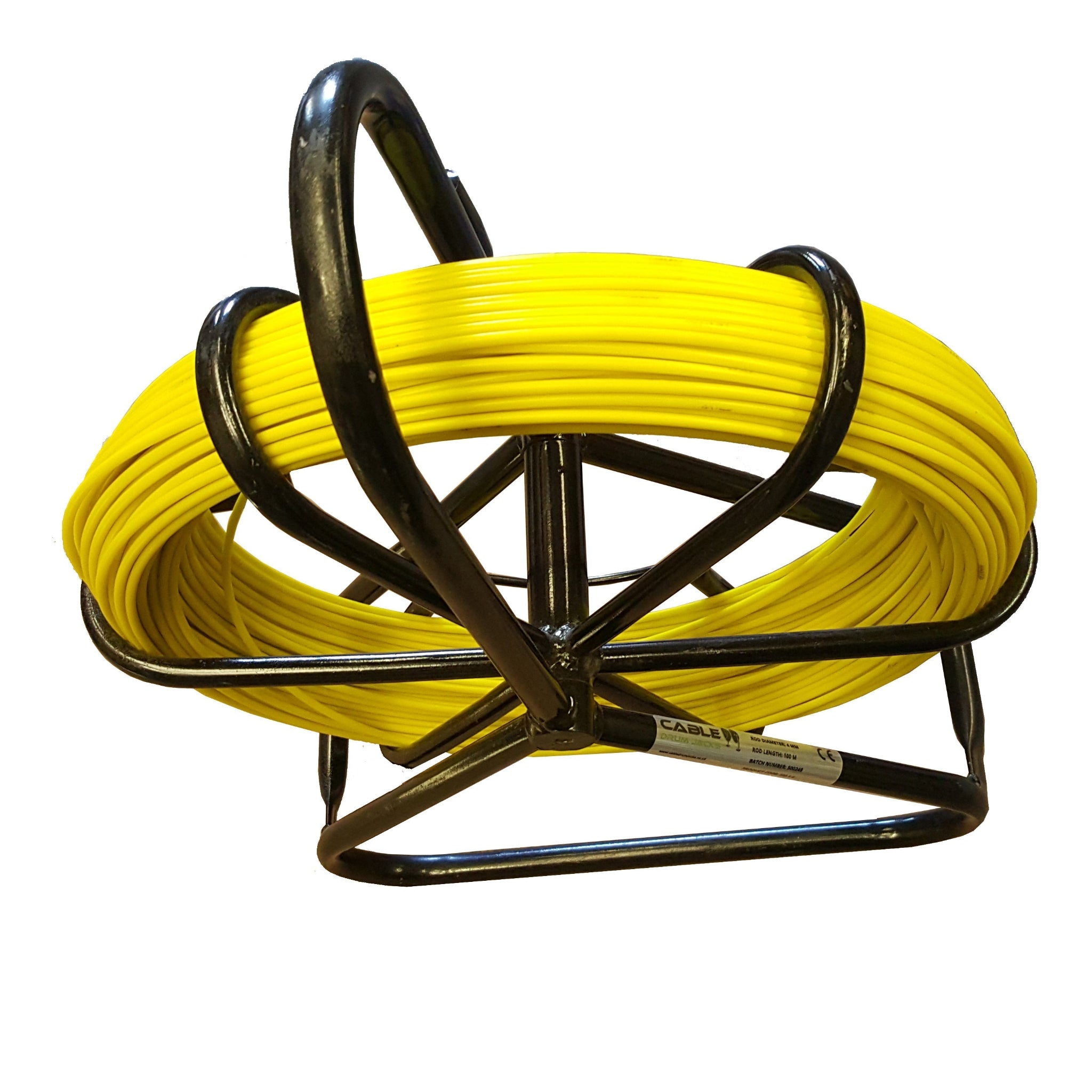 4mm 100m Yellow Rod on Black Reel / Cobra Ref:102.1.4