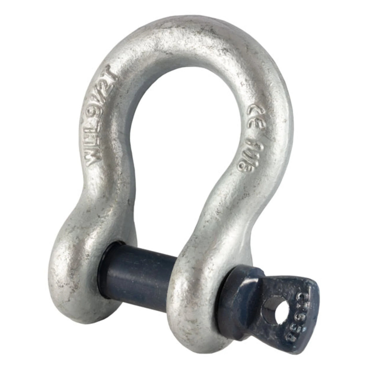GT Blue Pin Grade 6 Bow Shackles with Screw Collar Pin