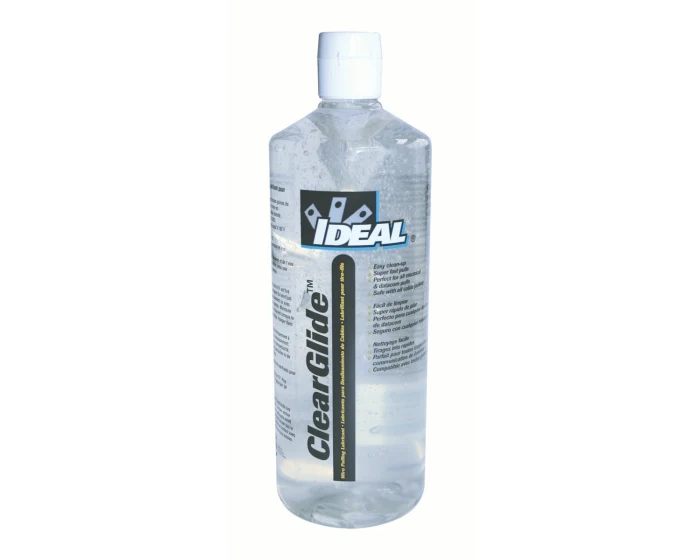 ClearGlide from Ideal - 1 Quart (950ml) Bottle 31-388 - Wire Pulling Lubricant