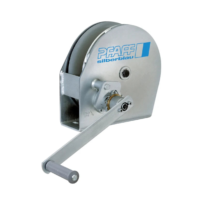 Pfaff LB 900kg Console-Mounted Wire Rope Winch, Stainless Steel Finish