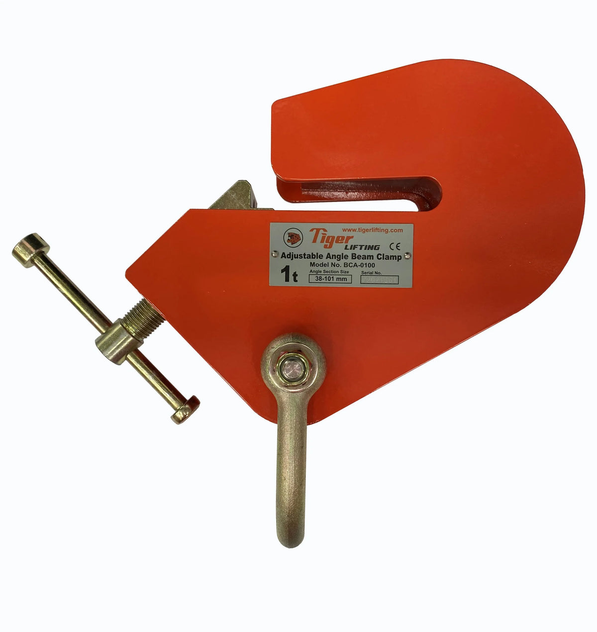 Tiger Angle Beam Clamp - 1t to 3t - Type BCA