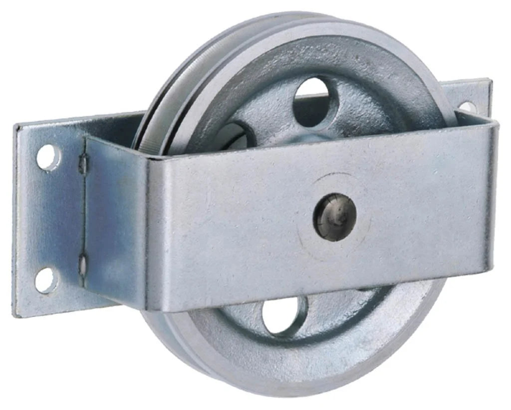 Galvanised Cast Iron Side Mounted Pulley ETT-170 | 100–500kg Capacity