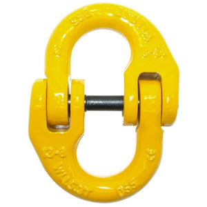 Grade 80 Component Connector with Yellow Finish from RiggingUK