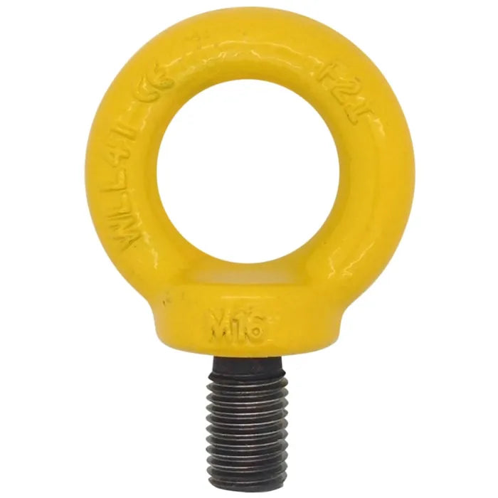 Grade 80 Lifting Collared Eyebolt (Yellow) from RiggingUK