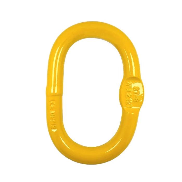 Grade 80 Master Link - Yellow Finish from RiggingUK