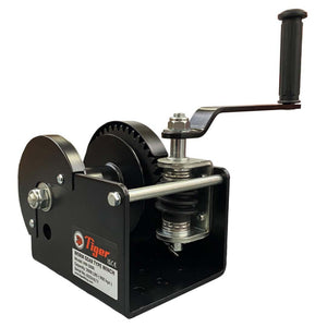 Black Tiger HW-2000 Single drum hand winch with handle