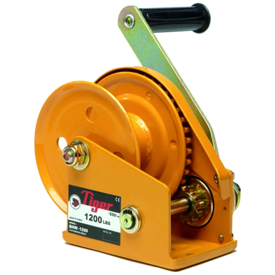 Tiger BHW Braked Hand Winch -  Model 500kg Noiseless