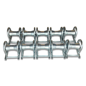 Trade pack of 10 CABLEITUK Heavy Duty Cable Rollers - max cable diameter 130mm