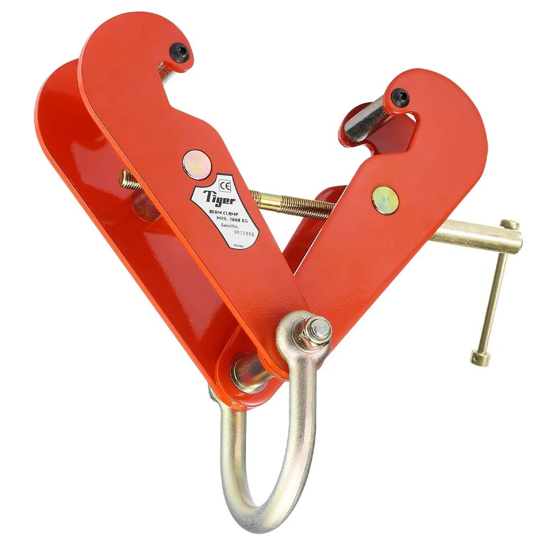 Tiger Beam Clamp with Shackle - 1t to 10t - Type BCS
