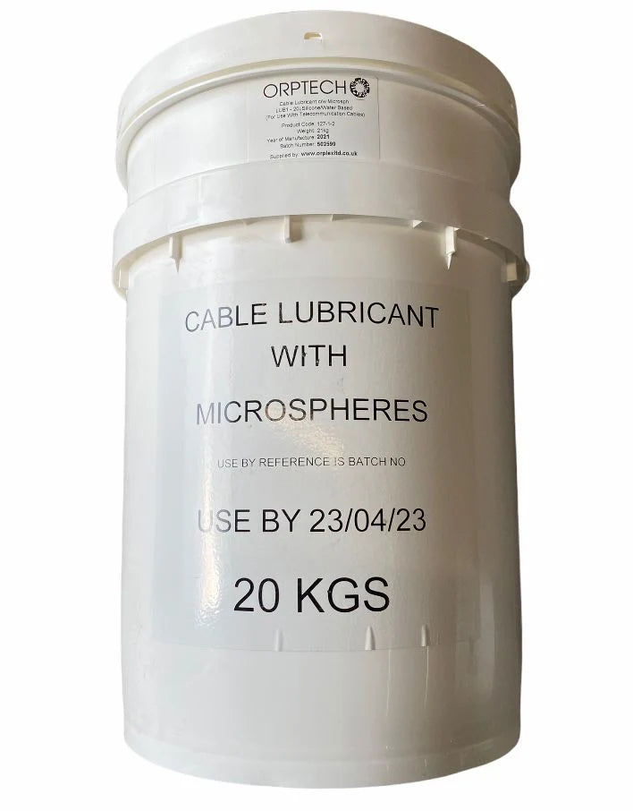 LUB1 - 20L Silicone and Water Based Cable Lubricant with Microspheres