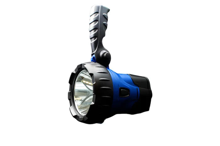 Blue and Black NightSearcher SL 900 - 900 Lumens - Rechargeable Searchlight