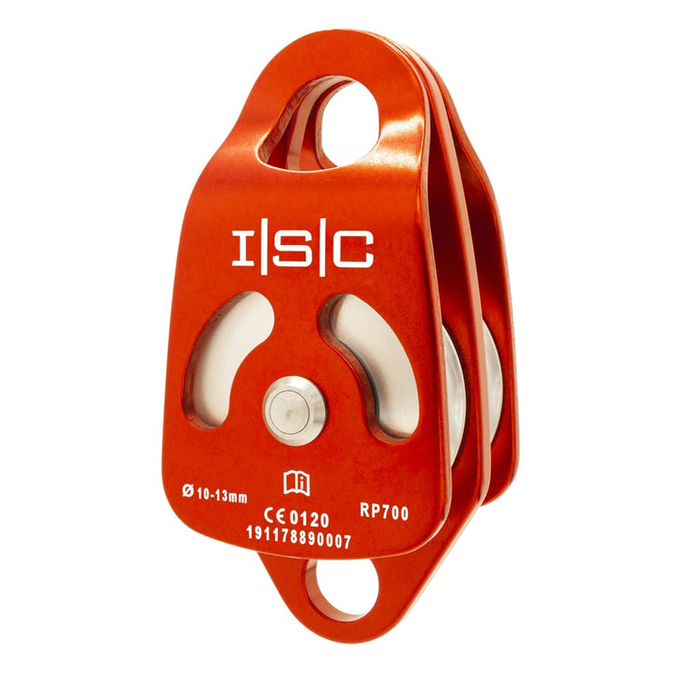Isc Rescue Kits ISC Double Rescue Pulley - One Way Locking - MBS 30kN