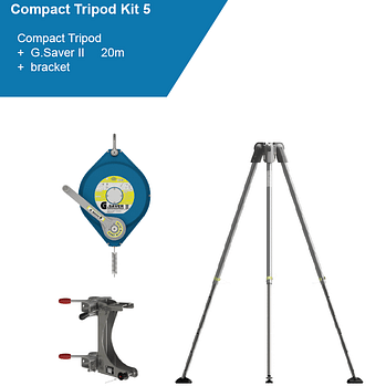 GLOBESTOCK G.Tripod 230 Compact TRIPOD KIT 5 (20m) from RiggingUK