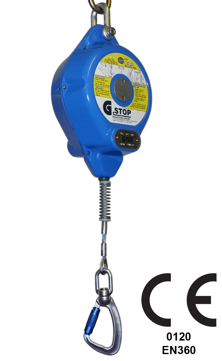 Globestock G-Stop™ Fall Arrester (7-34m Galvanised Cable) 507G