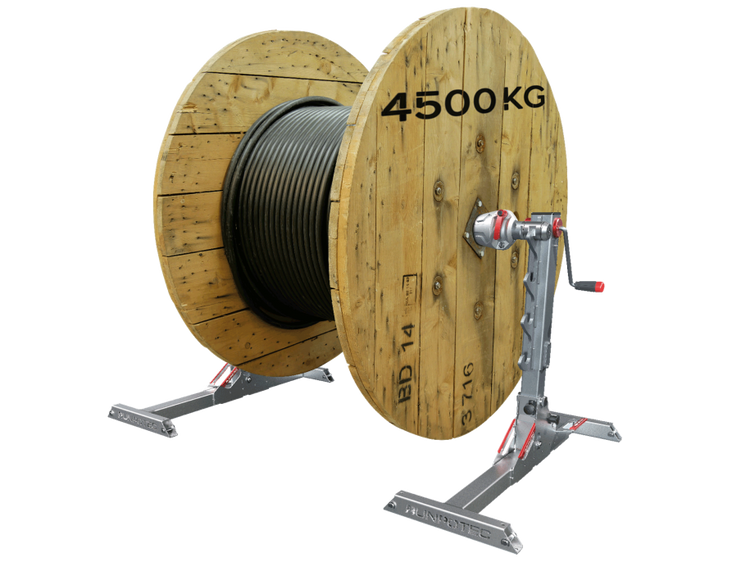 RUNPOTEC - RUNPOLIFTER 4500 -  MAX 4.5t  CABLE DRUM LIFTER