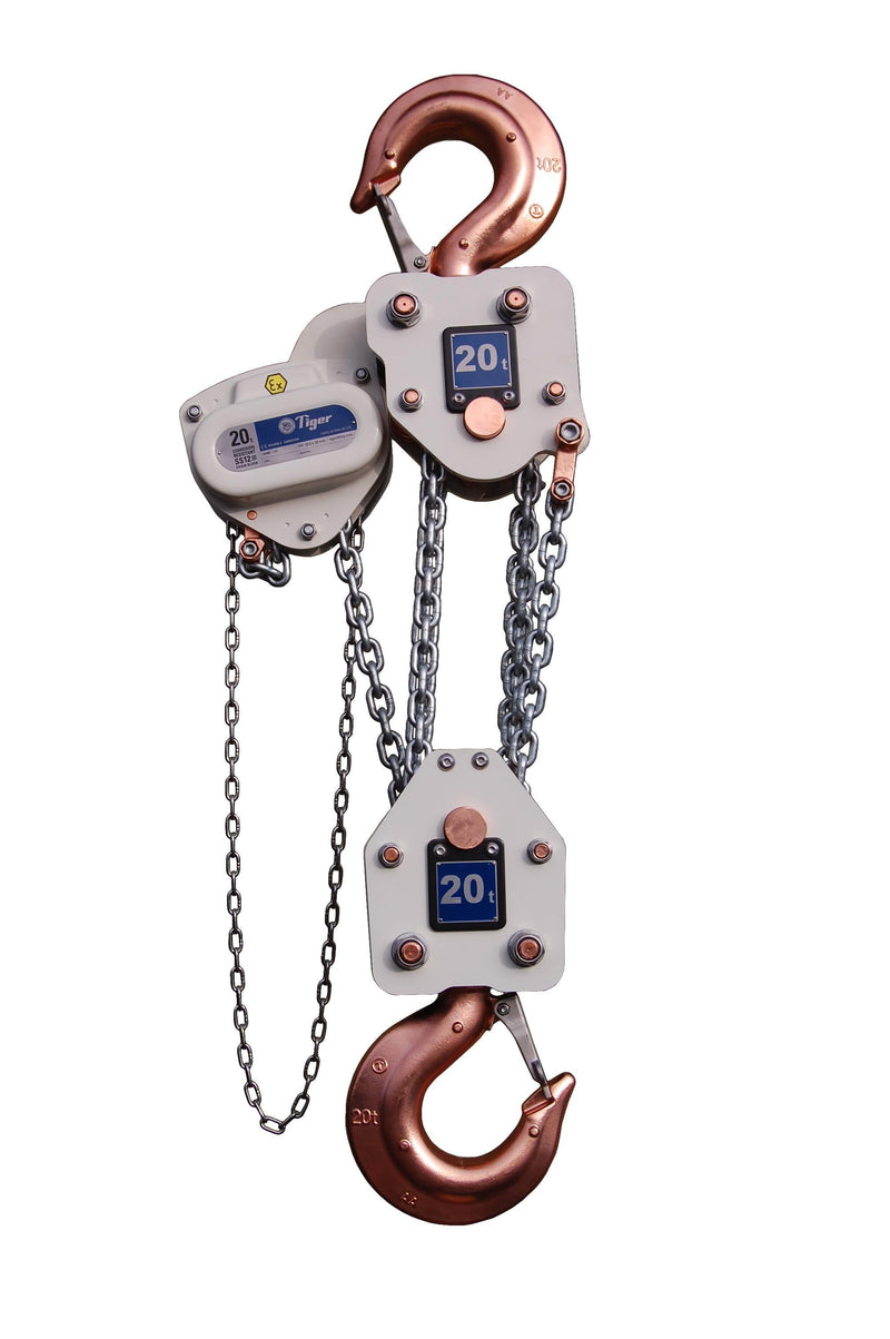Tiger Spark Resistant SS20 Chain Block XCB to Buy Online | Hoistshop | UK