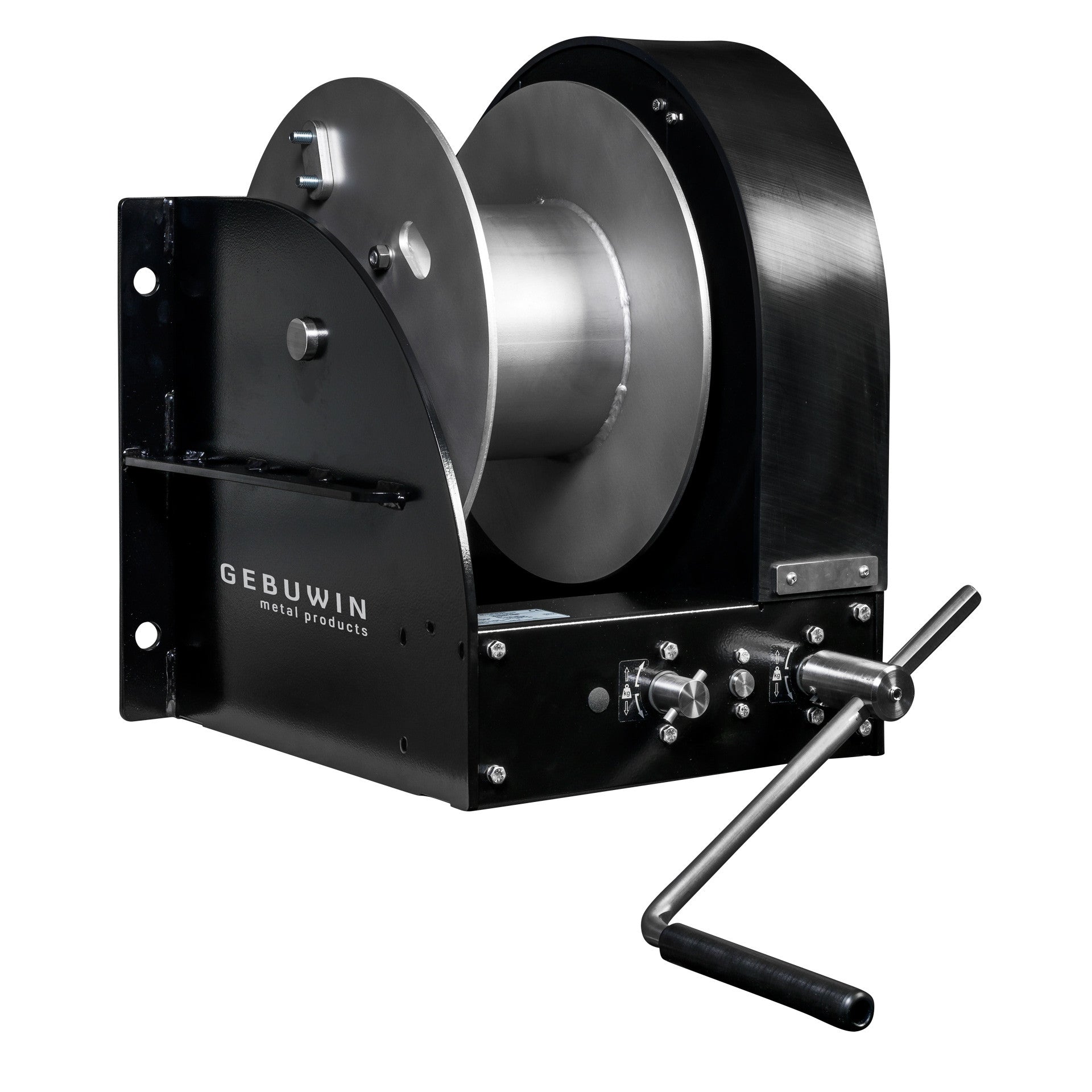 GEBUWIN - WW TYPE Single Drum Marine Worm Gear (WG) Winch (Type D/MR)