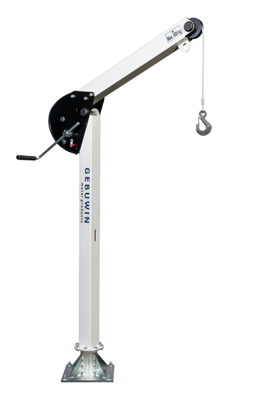 SD500 - 500kg Swivel Hoisting Davit (with built in winch and cable) Ref: 156-22 - Hoistshop